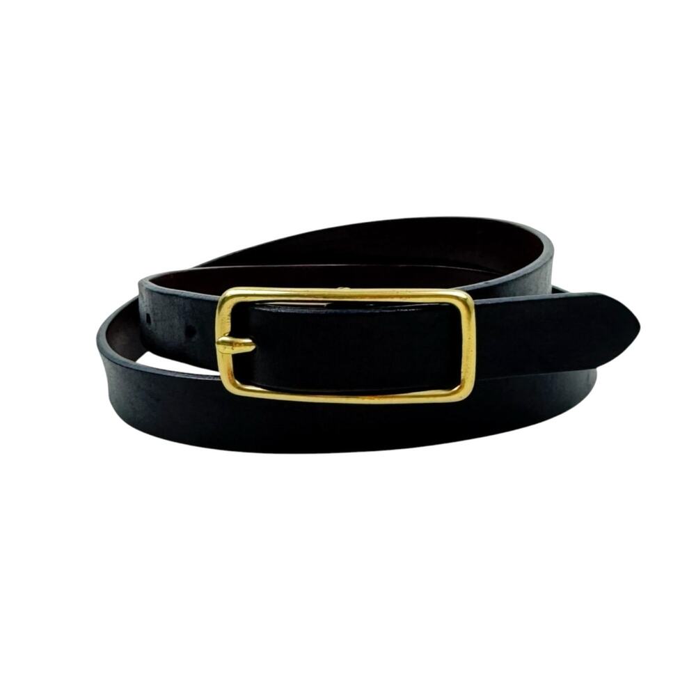 Coach Black Leather Belt